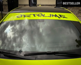 Front Window Banner